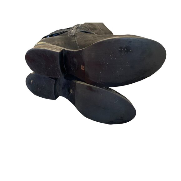 Steve Madden Women’s Amill Black Leather Riding Boots size 6.5 - Picture 10 of 11